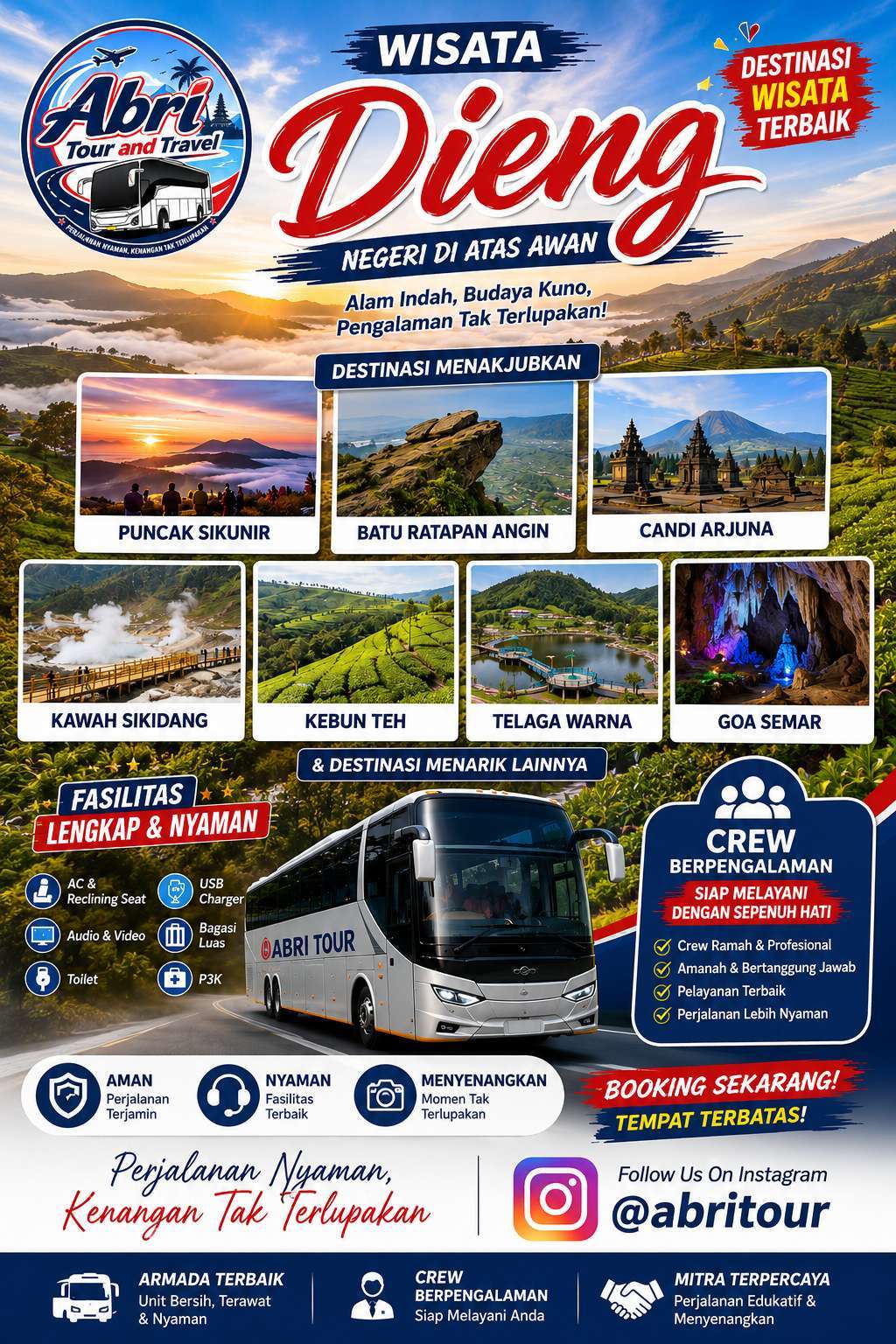 Materi promosi ABRI Tour